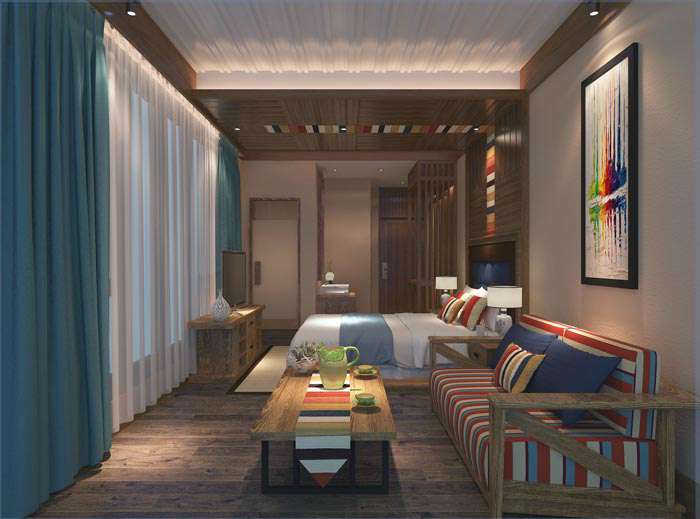 主題概念酒店裝修設(shè)計效果圖