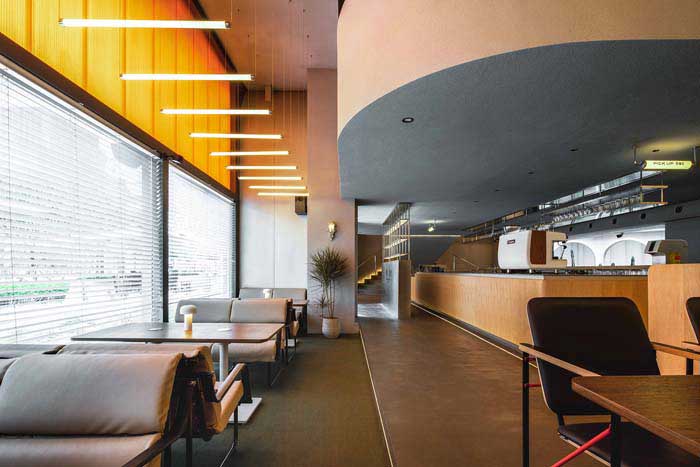 350m2鄭州東區(qū)西餐廳設計效果圖