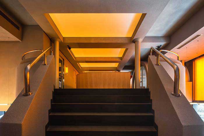 350m2鄭州東區(qū)西餐廳設計效果圖