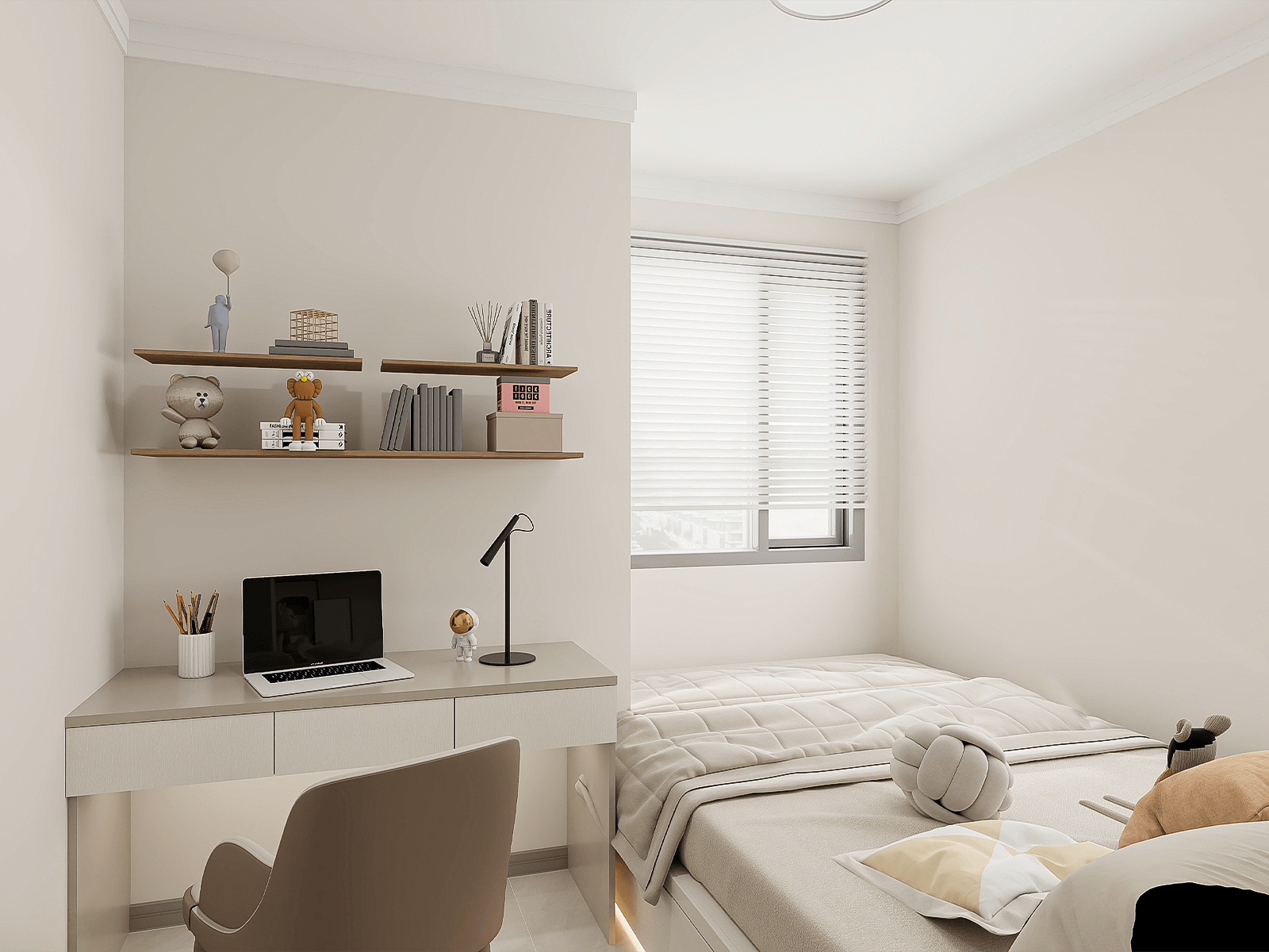 135平米現代風格三居室裝修設計效果圖