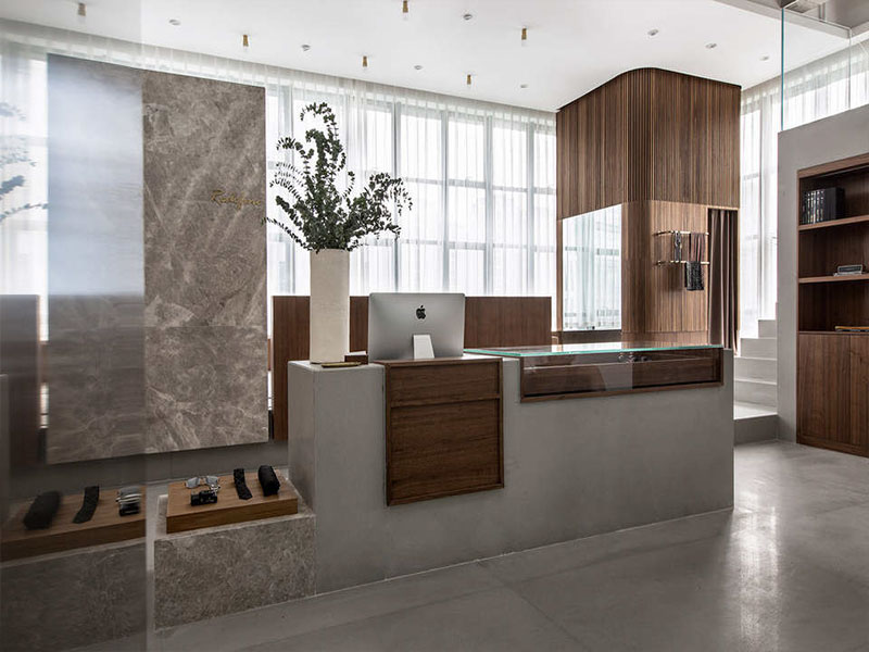 160平米西服定制店裝修設計效果圖