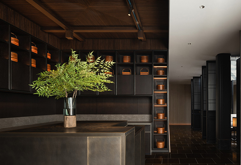 300平米復(fù)古茶室裝修設(shè)計效果圖