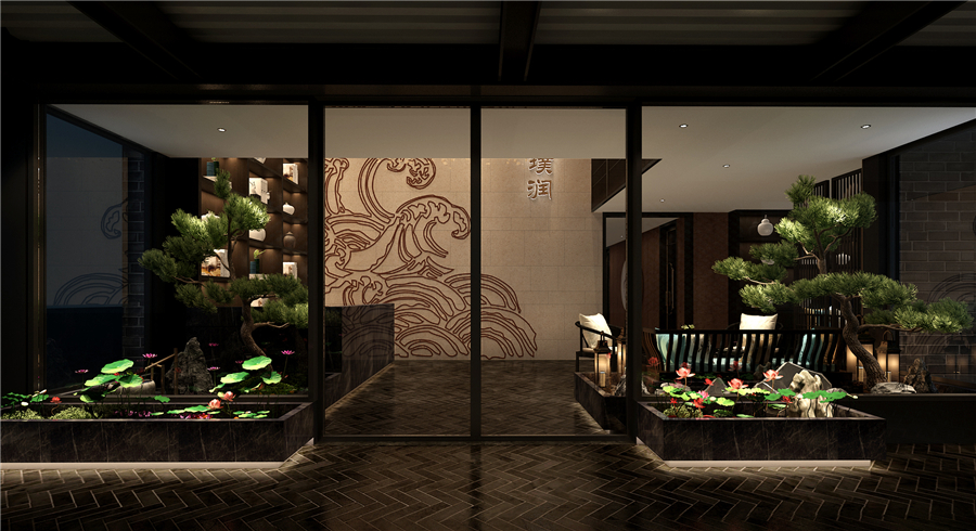 700平米足浴會(huì)所設(shè)計(jì)裝修效果圖