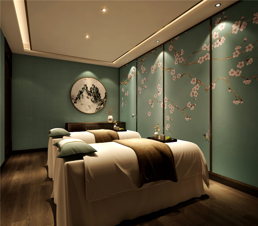 570平米足浴SPA會(huì)所裝修設(shè)計(jì)效果圖