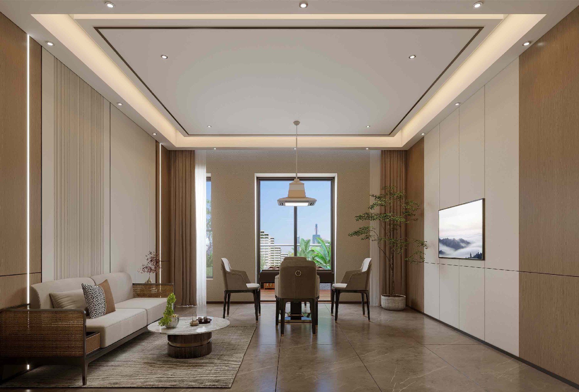 800平米茶樓設(shè)計(jì)裝修效果圖