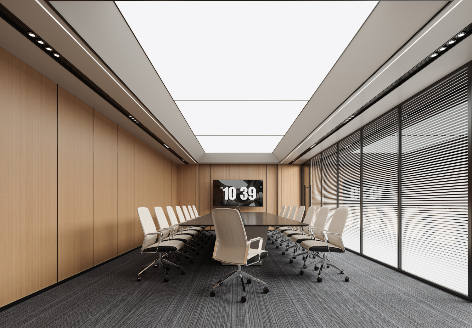 325平米辦公室設(shè)計裝修效果圖