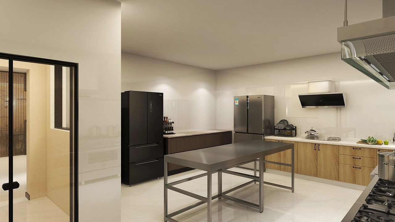 456平米中式餐廳裝修設(shè)計效果圖