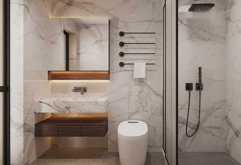 鄭州新房家裝設(shè)計:小衛(wèi)生間裝馬桶還是蹲便