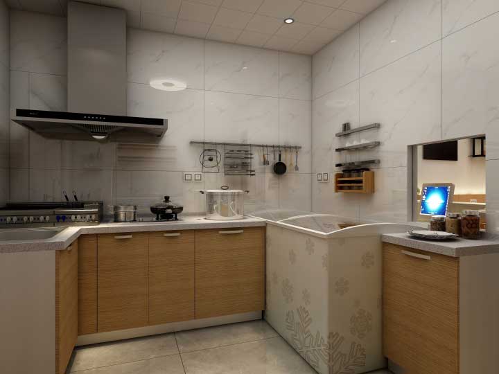 55平米快餐店裝修設計效果圖